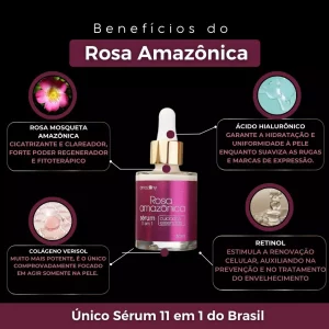 Poderosa Sinergia para Renovação!  O Segredo do óleo de Rosa da Amazônia